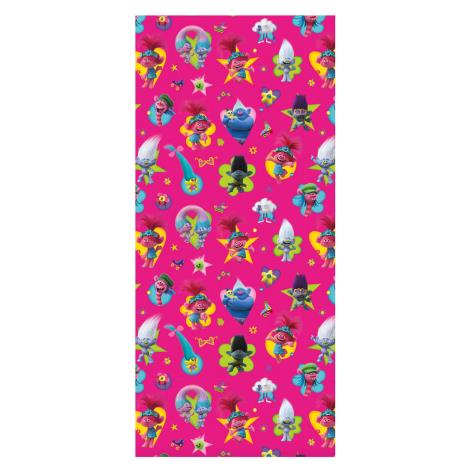 Trolls 4m Roll Wrap £3.20